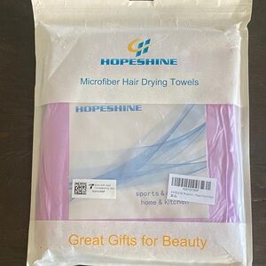 Hopeshine Microfiber Hair Drying Towels - Purple